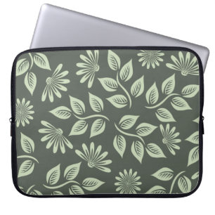 Capa Para Notebook Padrão de Flores de primavera
