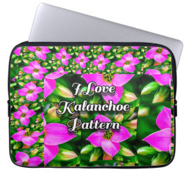 Capa Para Notebook Padrão de Flores Tropicais Rosa