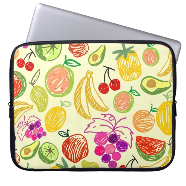 Capa Para Notebook Padrão de Fruidade (Frente)