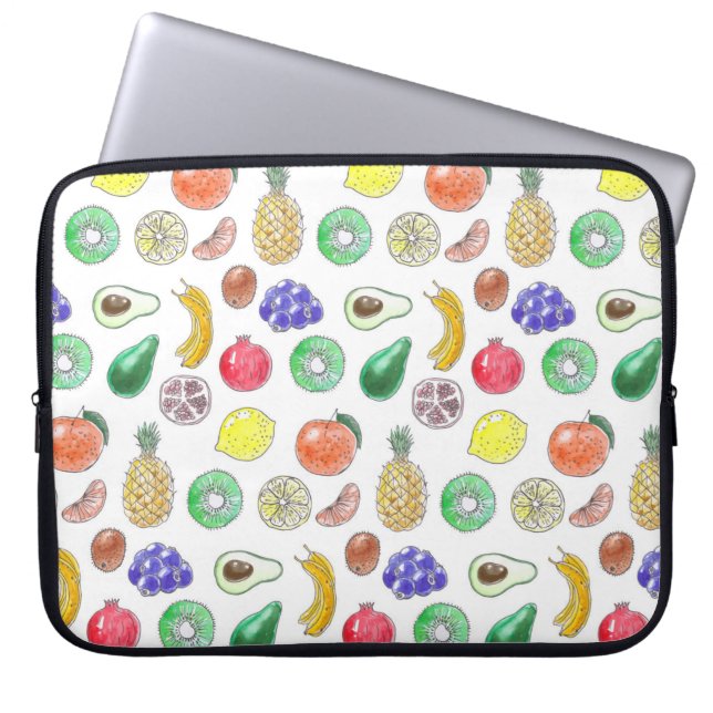 Capa Para Notebook padrão de fruta (Frente)