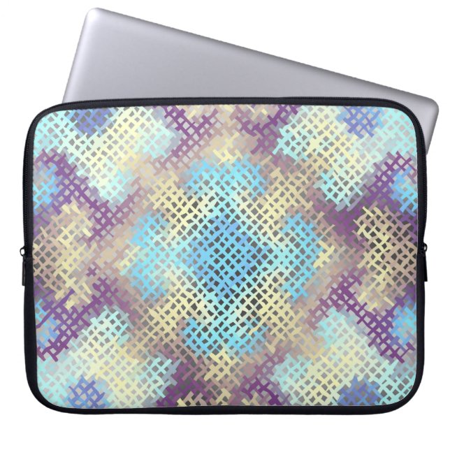 Capa Para Notebook Padrão de fundo sem costura. Imitação de uma textu (Frente)