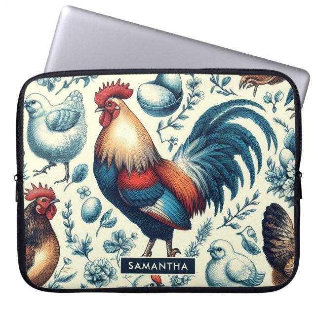 Capa Para Notebook Padrão de galeria de Fazenda retrorreflectora (Frente)