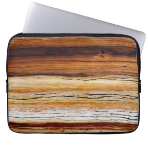 Capa Para Notebook Padrão de grão de madeira
