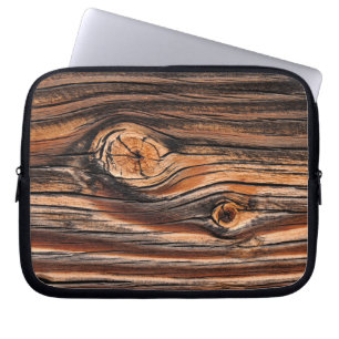 Capa Para Notebook Padrão de grão de madeira