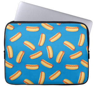 Capa Para Notebook Padrão de Hotdog de Comida Rápida