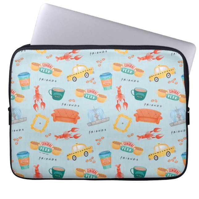 Capa Para Notebook Padrão de Ícones Clássicos FRIENDS™ (Frente)