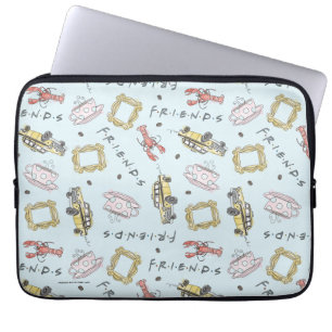 Capa Para Notebook Padrão de Ícones de Aquarela FRIENDS™