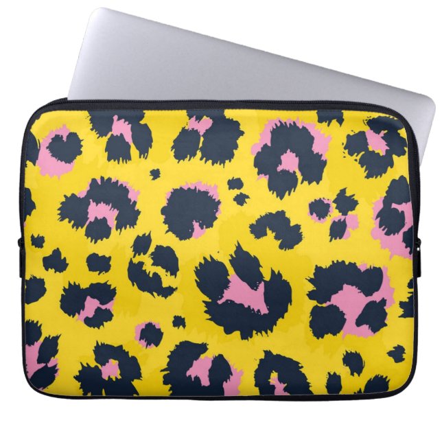 Capa Para Notebook Padrão de impressão animal (Frente)