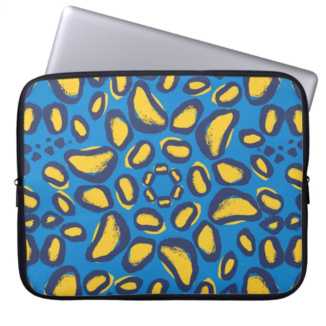 Capa Para Notebook Padrão de impressão de animais leopardo (Frente)