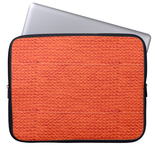 Capa Para Notebook Padrão de lã de malha (Frente)