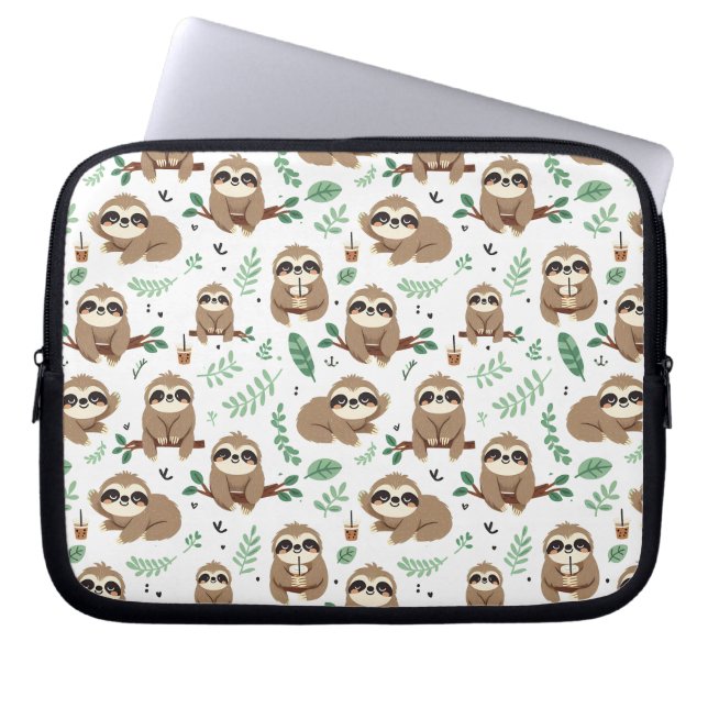 Capa Para Notebook Padrão de Lama Cuta (Frente)