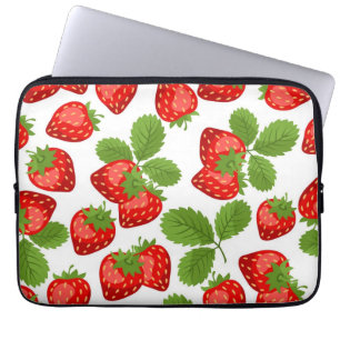 Capa Para Notebook Padrão de morango