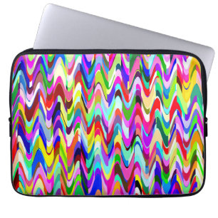 Capa Para Notebook Padrão de Mosaico Multicolorido Abstrato nº 6