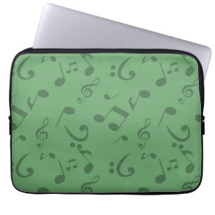Capa Para Notebook Padrão de música