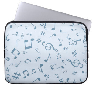 Capa Para Notebook Padrão de música