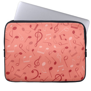 Capa Para Notebook Padrão de música