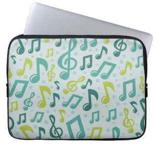 Capa Para Notebook Padrão de música