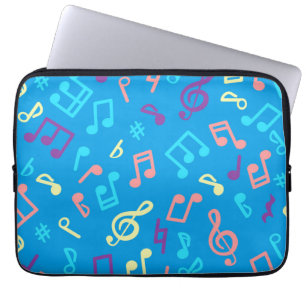 Capa Para Notebook Padrão de música