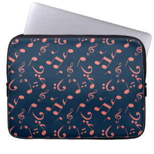 Capa Para Notebook Padrão de música