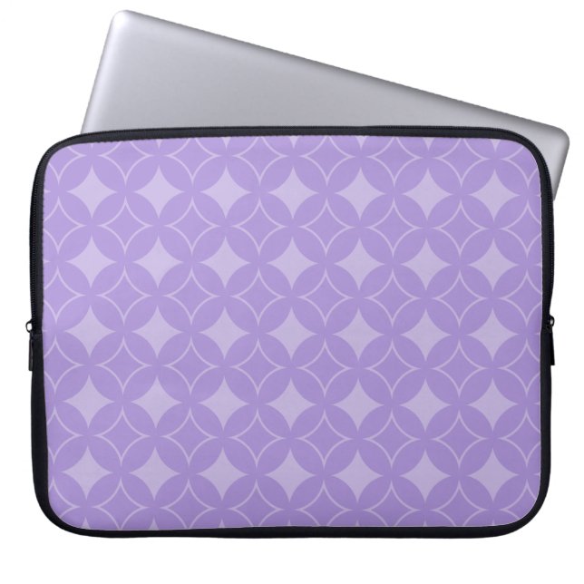 Capa Para Notebook Padrão de naufrágio Lilac (Frente)