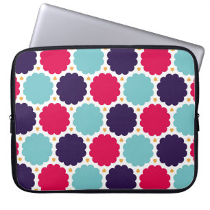 Capa Para Notebook padrão de nuvem de geometria colorida moderno, se