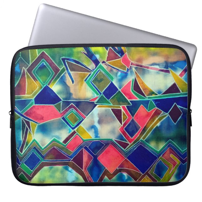 Capa Para Notebook Padrão de olhos (Frente)