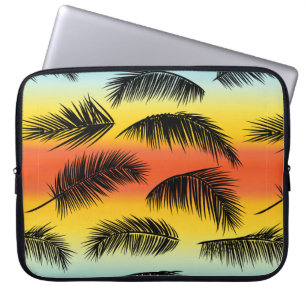 Capa Para Notebook Padrão de palmeiras tropicais