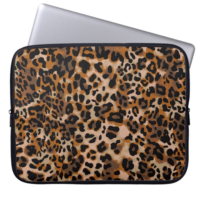Capa Para Notebook padrão de pele de animal onipresente de jaguar che (Frente)