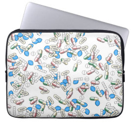 Capa Para Notebook Padrão de Pílulas Espalhadas