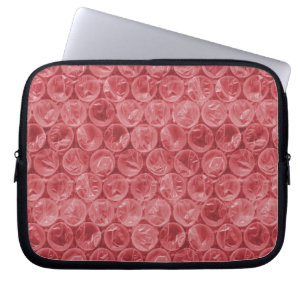 Capa Para Notebook Padrão de plástico bolha vermelho