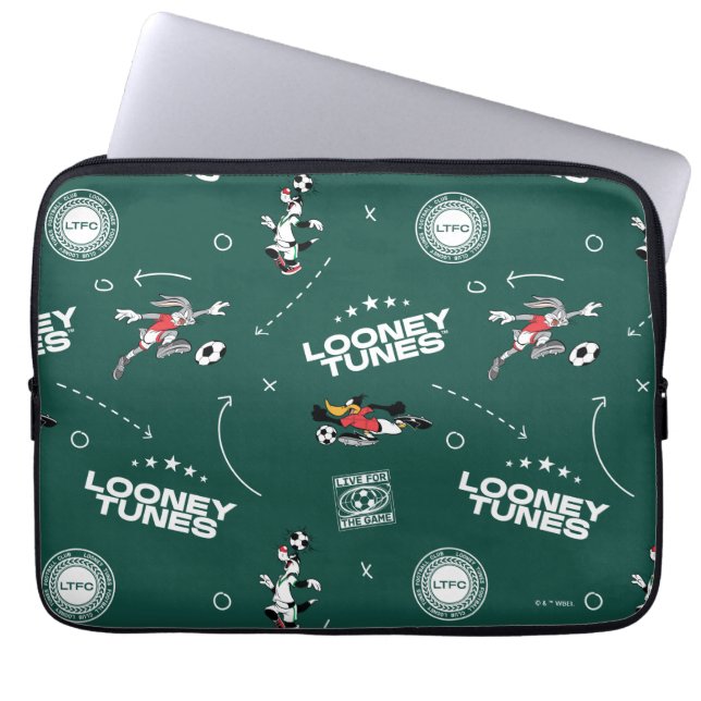 Capa Para Notebook Padrão de Playbook de Futebol LOONEY TUNES™ (Frente)