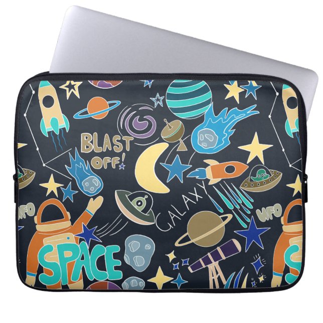 Capa Para Notebook Padrão de porta de espaço externo (Frente)