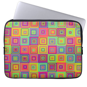 Capa Para Notebook Padrão de Quadrados