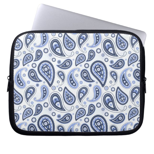 Capa Para Notebook Padrão de salto azul (Frente)
