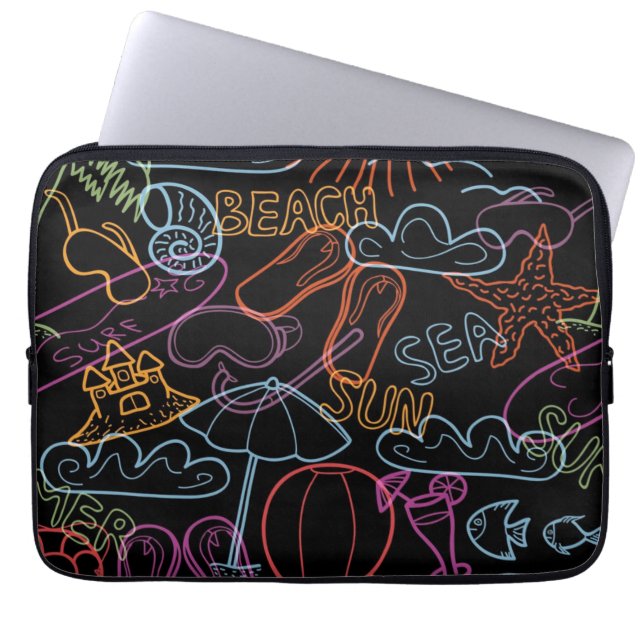 Capa Para Notebook Padrão de Verão (Frente)