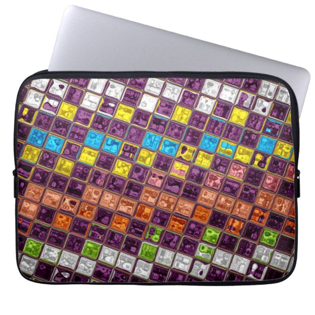 Capa Para Notebook Padrão de Vidro Pintado #8 (Frente)