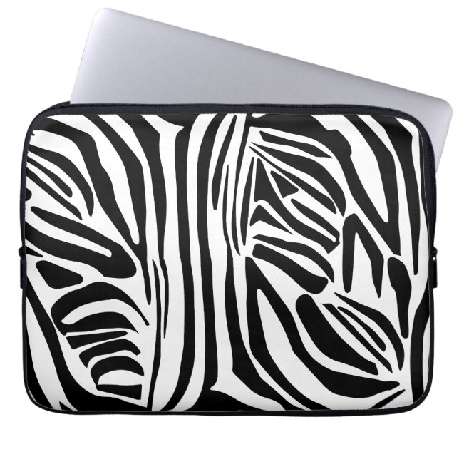 Capa Para Notebook Padrão de zebra (Frente)