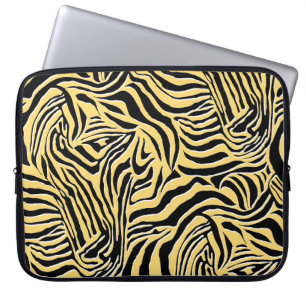 Capa Para Notebook Padrão de zebra sem costura, animal. papel de pare