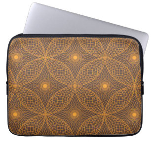 Capa Para Notebook Padrão decorativo, chic, estilo abstrato mandala
