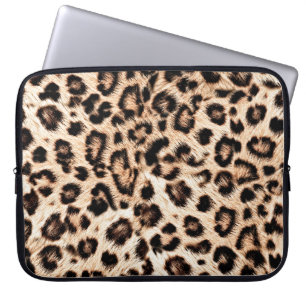 Capa Para Notebook Padrão Design de Leopardo: Elegância Selvagem.