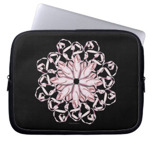 Capa Para Notebook Padrão do balé (rosa)