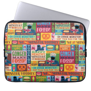 Capa Para Notebook Padrão do Caminhão do Monstro dos Biscoitos Foodie