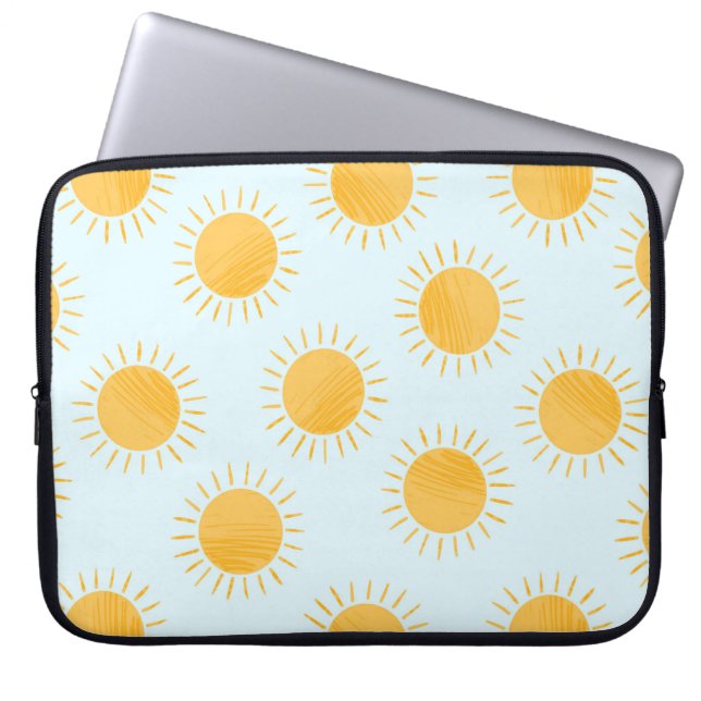 Capa Para Notebook Padrão do Dia do Dodle Sunshine (Frente)