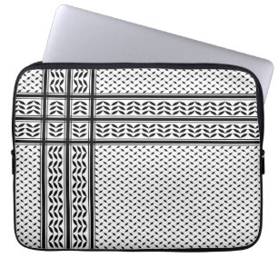 Capa Para Notebook Padrão do Keffiyeh Símbolo da Resistência da Pales
