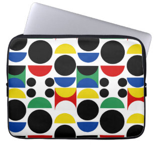 Capa Para Notebook Padrão do século de Médio Bauhaus escandinavo