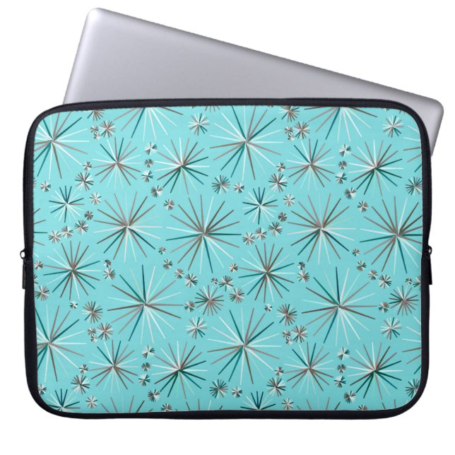 Capa Para Notebook Padrão do Sputnik do meio século, Ovo Azul do Robi (Frente)