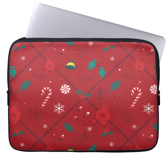 Capa Para Notebook Padrão do Verificador Elf Candy (Frente)