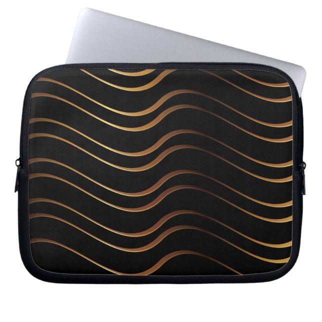 Capa Para Notebook Padrão Dourado 4 (Frente)