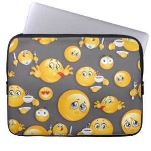 Capa Para Notebook Padrão Emoji 2