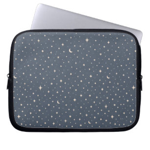 Capa Para Notebook Padrão Estético de Estrela Suave